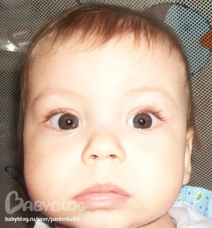 Как меняется цвет глаз у новорожденных фото