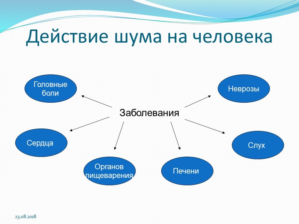 Проект как шум влияет на организм человека