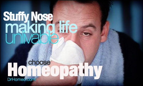 Homeopathic Remedies For Blocked Nose