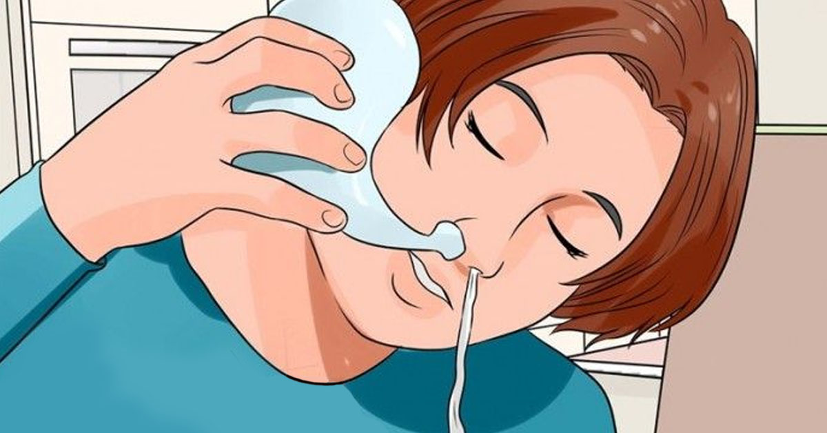 Течет из носа вода чем лечить взрослого. Промывание носоглотки.