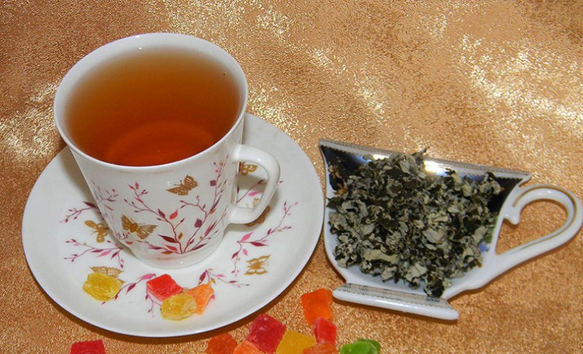 Чай из листьев малины