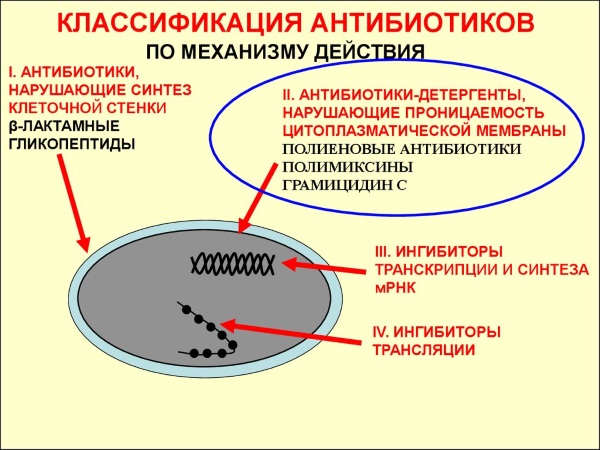 Группы антибиотиков. Классификация препаратов, свойства, описание. Таблица