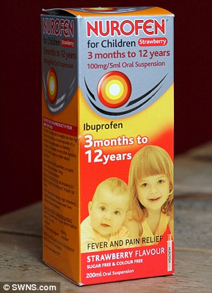Nurofen for Children, the product Macey was prescribed