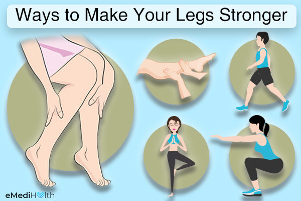 Strengthening weak muscles of legs