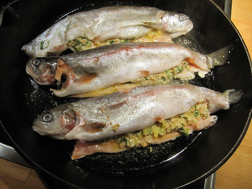 Panfried Trout Almondine