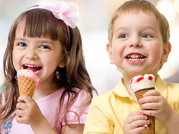 Дети НЕ могут заболеть от мороженого и холодных напитков