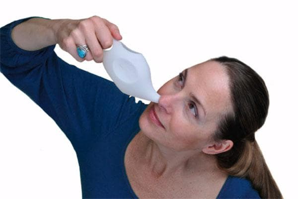 промывание носа беременной при фарингите