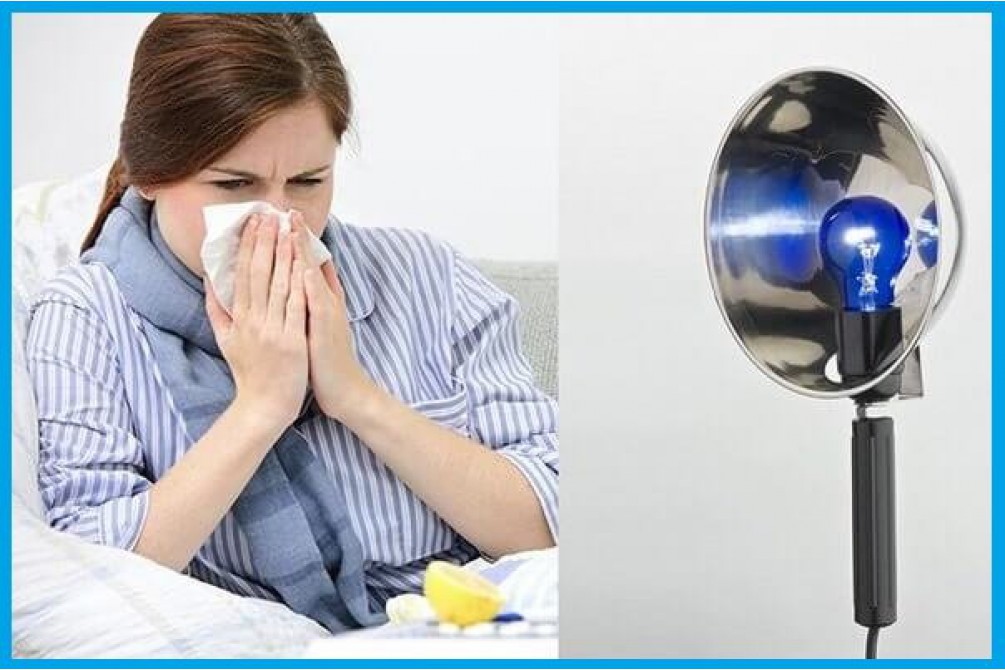 Можно нос греть солью. Рефлектор Минина синяя лампа для носа. Лампа для прогревания носа. Инфракрасная лампа для лечения насморка. Лампа синяя при насморке для прогревания.
