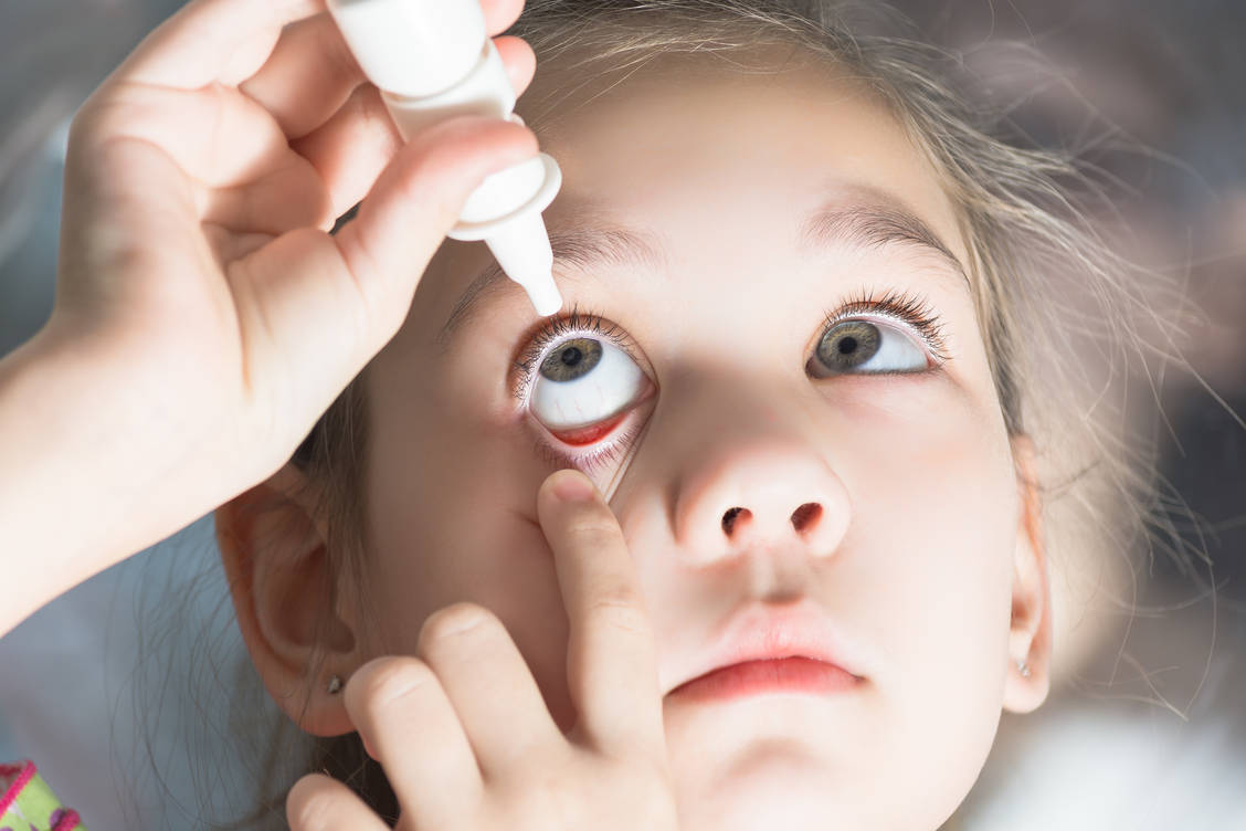 Глазной конъюнктивит у детей